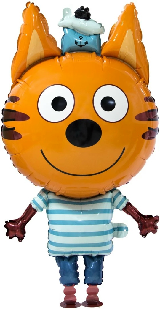 собственная разраб Шар 3D (99 см) Ходячая Фигура, Три Кота, Коржик
